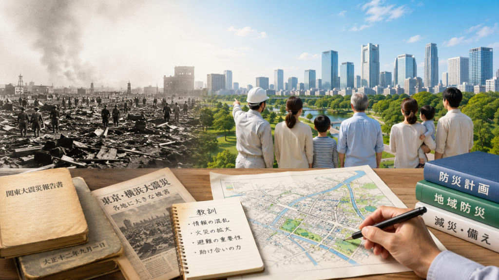 ９月１日は関東大震災があった日 ーー 歴史的事実をどう未来の設計に使うのか